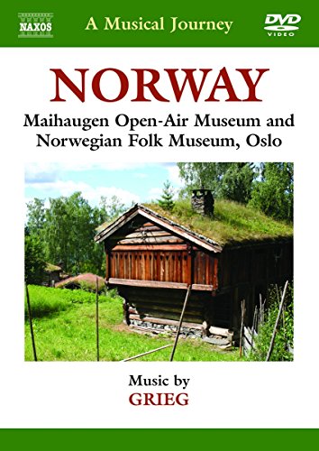 DVD cover featuring a traditional Norwegian wooden building with a grass roof.