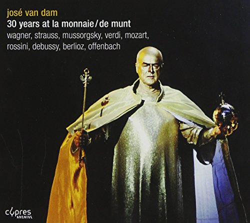 CD cover featuring opera singer José Van Dam in costume, holding a staff.