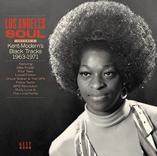 CD cover featuring a portrait of a Black woman with an afro.