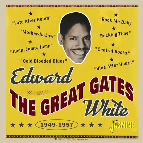 CD cover for Edward "The Great" White’s late 1940s-1950s recordings.