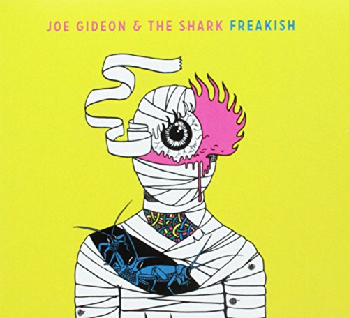 Album cover art featuring a bandaged figure with a large eye against yellow background.