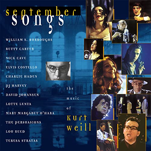 Album cover for āSeptember Songsā featuring portraits of various musicians.