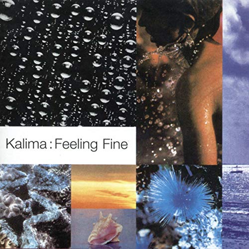 CD cover for Kalima’s “Feeling Fine + Singles” with abstract imagery.