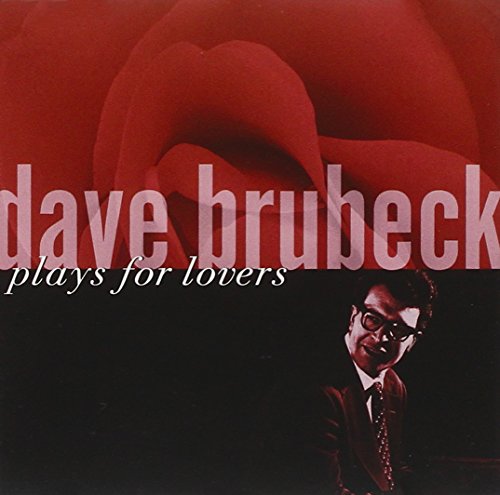Dave Brubeck album cover featuring a red rose and portrait.