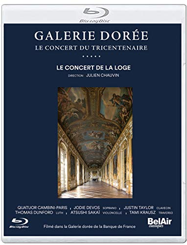 Blu-ray cover for "Doree 300 Anniversary" featuring a painted ceiling and musicians.