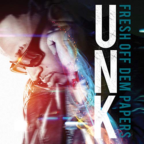CD cover for Unk’s “Fresh Off Dem Papers” featuring a portrait.