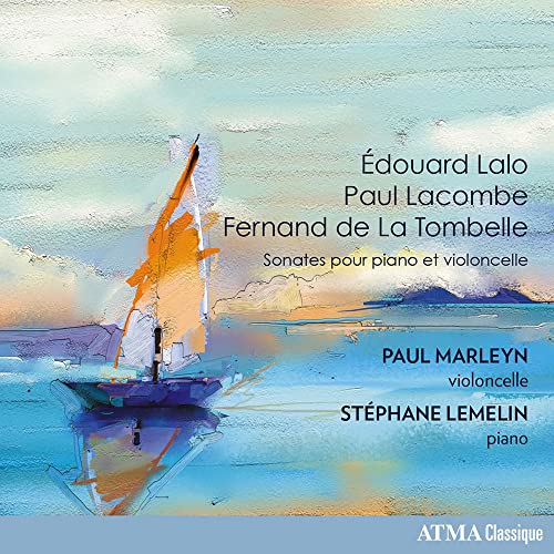 CD cover with a sailboat scene and text listing composers and performers.