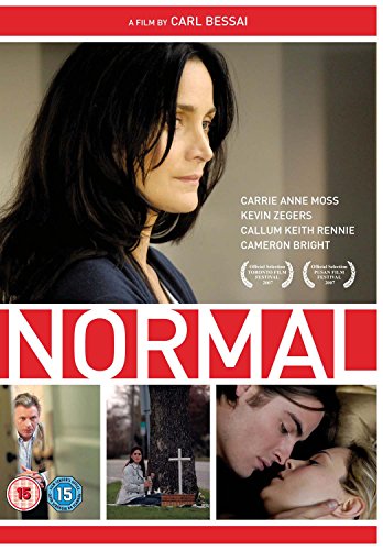 DVD cover for the film "Normal" featuring Carrie Anne Moss.