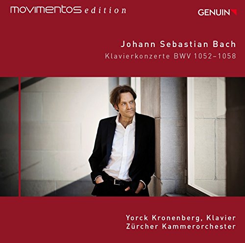 CD cover featuring Yorck Kronenberg, a pianist, in front of a building.