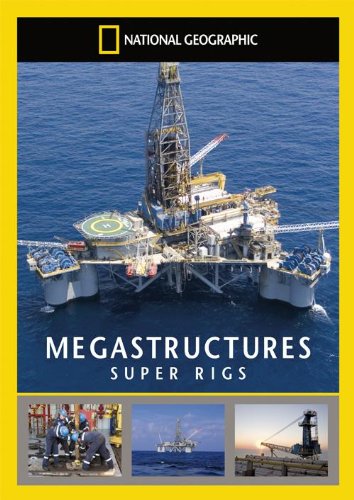 DVD cover featuring a large offshore oil drilling rig at sea.