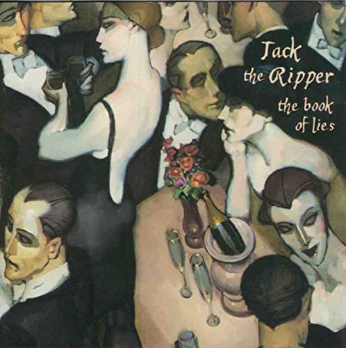 Jack The Ripper" vinyl album cover with stylized illustration of people.