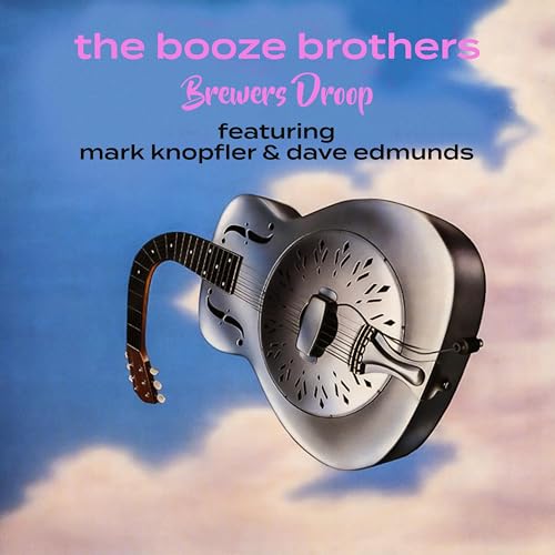 Album cover for “Brewers Droop” featuring a silver resonator guitar.
