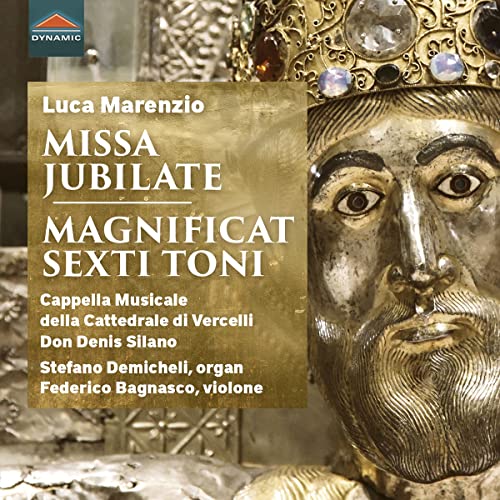 CD cover featuring religious artwork of a crowned figure’s face.