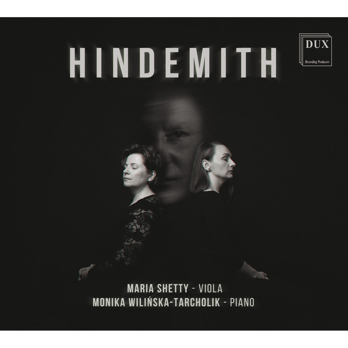 CD cover featuring portraits of Maria Shetty and Monika Wilinska.