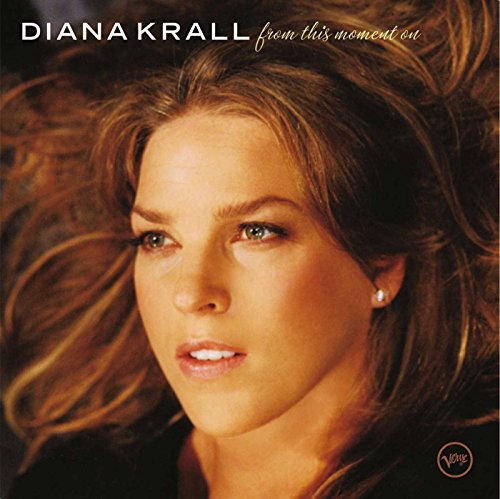 Diana Krall album cover, close-up portrait of a woman with wavy hair.
