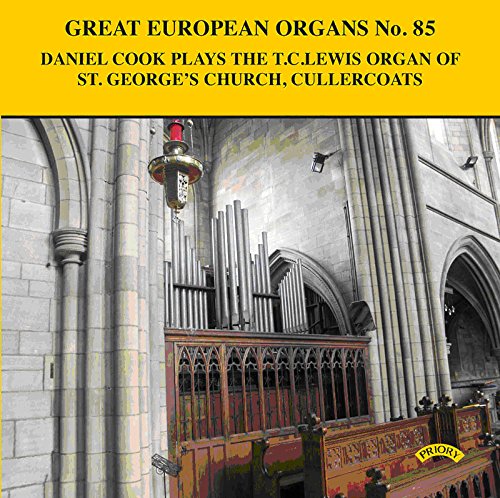 CD cover featuring a church organ inside St. George’s Church, Cullercoats.
