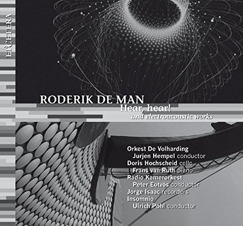 CD cover for "Hear Hear & Electroacoustic Wo" by Roderik de Man.