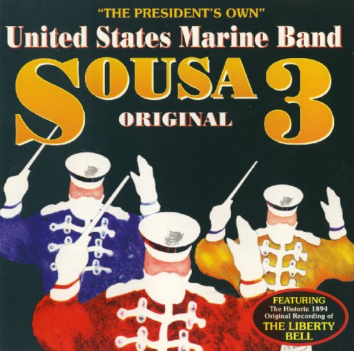 CD cover for "US Marine Band" featuring musicians in uniform.
