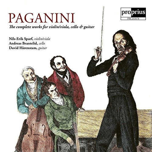 CD cover art depicting musicians with violin, cello, and guitar.