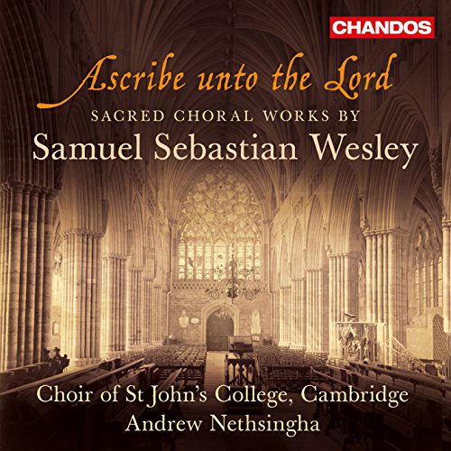 CD cover for "Ascribe Unto The Lord" featuring a church interior.
