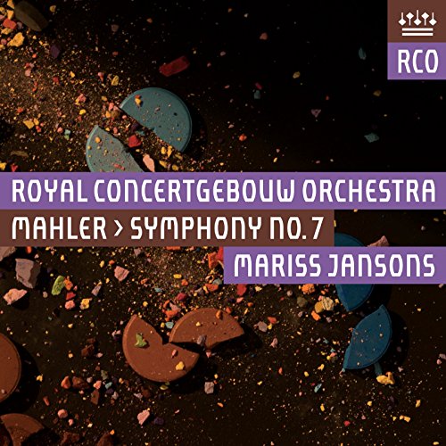 CD cover for Mahler’s Symphony No. 7, with shattered pottery imagery.