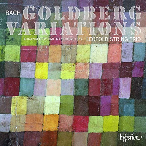 CD cover with a colorful grid of textured squares and white text overlay.