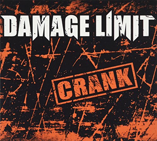 CD cover for “Damage Limit - Crank” with orange and black graphics.