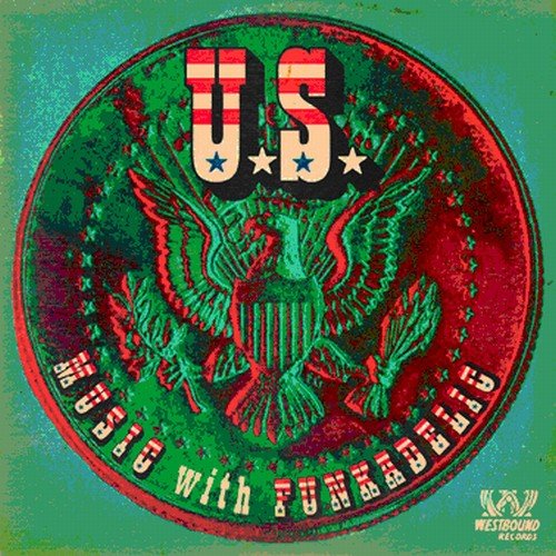 U.S. Music With Funkadelic" vinyl record cover with eagle and stars.