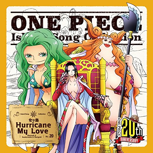 CD cover for "One Piece" featuring anime characters and gold accents.