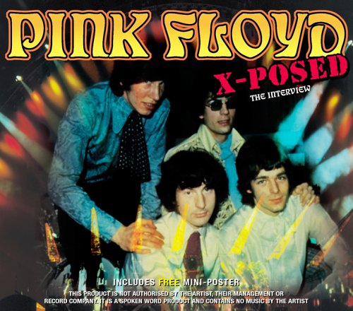 Pink Floyd album cover featuring four band members in a hazy, colorful image.