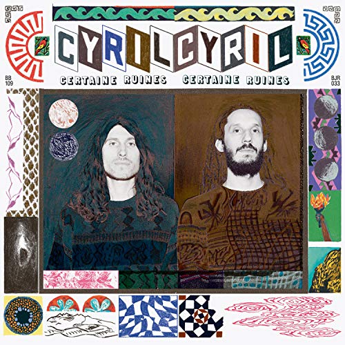 CD cover for Cyril Cyril’s “Certaine Ruines” featuring two portrait halves.
