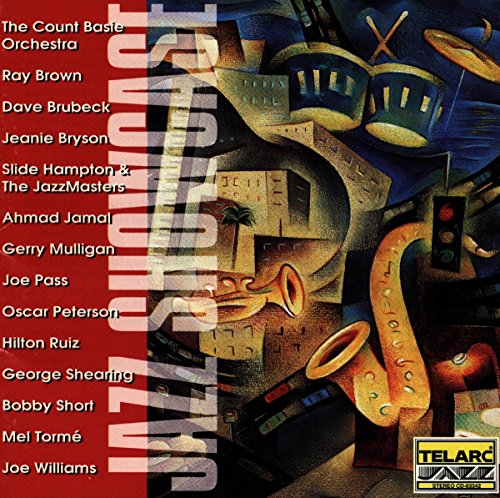 CD cover for "Jazz Showcase" featuring artist names and a brass instrument.