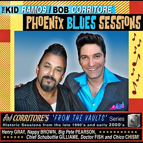CD cover featuring Kid Ramos and Bob Corritore, blues musicians.