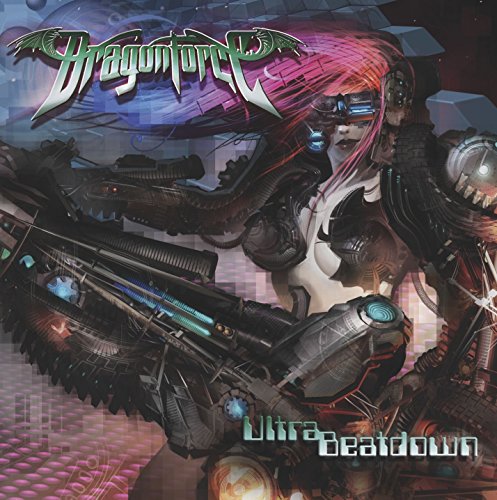 CD cover art: cyborg woman with mechanical arms and "Ultra Beatdown" text.