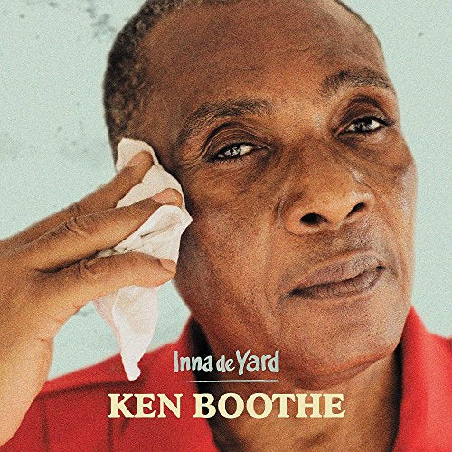 Close-up portrait of Ken Boothe with text “Inna de Yard” and “Ken Boothe”.