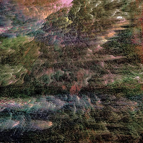 Abstract, textured album cover with swirling shades of purple, green, and brown.