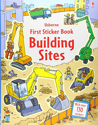 First Sticker Book Building Sites: 1 (First Sticker Books)