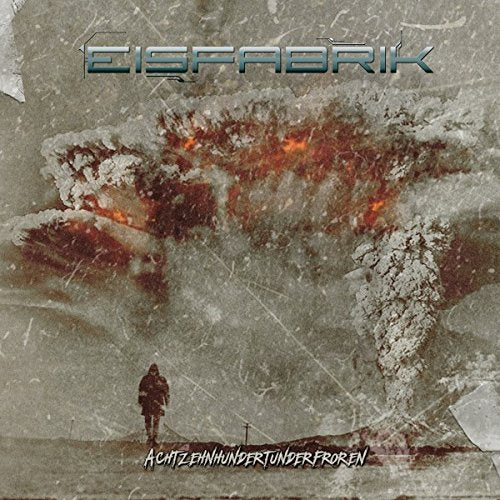 CD cover: snowy landscape with a lone figure and icy textures.