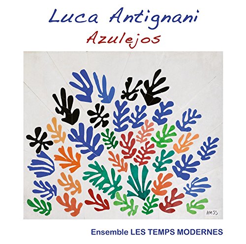 CD cover: abstract floral design in blue, orange, and green.