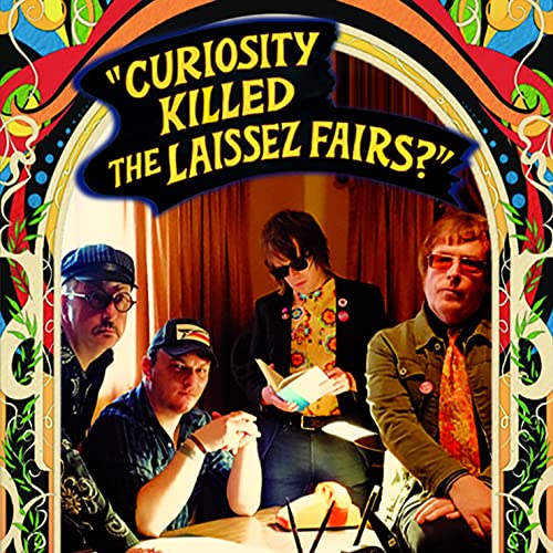 CD cover featuring four people in vintage clothing, ornate floral border.