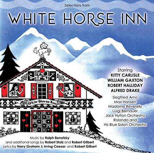 CD cover for “Selections From White Horse Inn” featuring a chalet illustration.