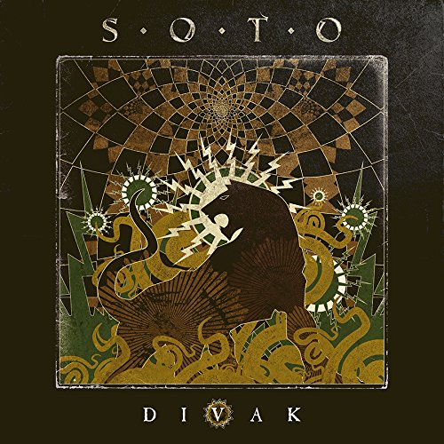 CD cover for Soto’s “Devoc” featuring a dark, ornate lion illustration.