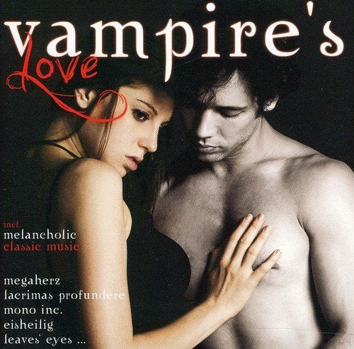 CD cover: couple embracing, red text reads "vampire's love".