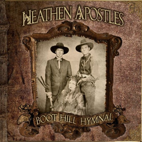 CD cover: three people in Western attire within an ornate frame.