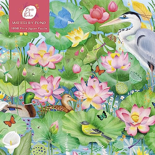 Adult Jigsaw Puzzle: Bex Parkin: Waterlily Pond : 1000-piece Jigsaw Puzzles