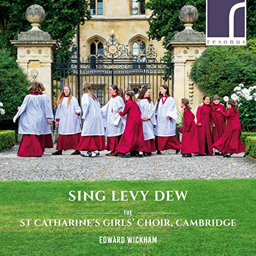 CD cover: girls in robes stand before a stately building.
