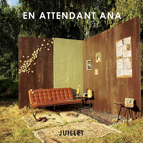 CD cover: rusted structure, brown bench, and scattered butterflies in grass.