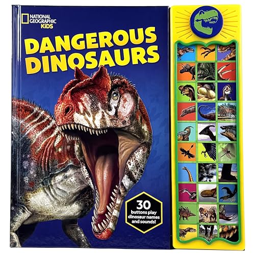National Geographic Kids: Dangerous Dinosaurs Sound Book