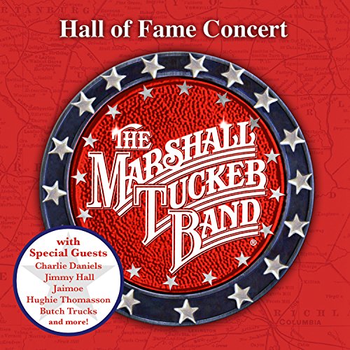 CD cover for The Marshall Tucker Band, featuring a red starburst design.