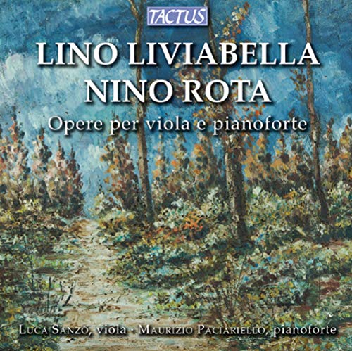 CD cover: forest painting with text naming composers and performers.